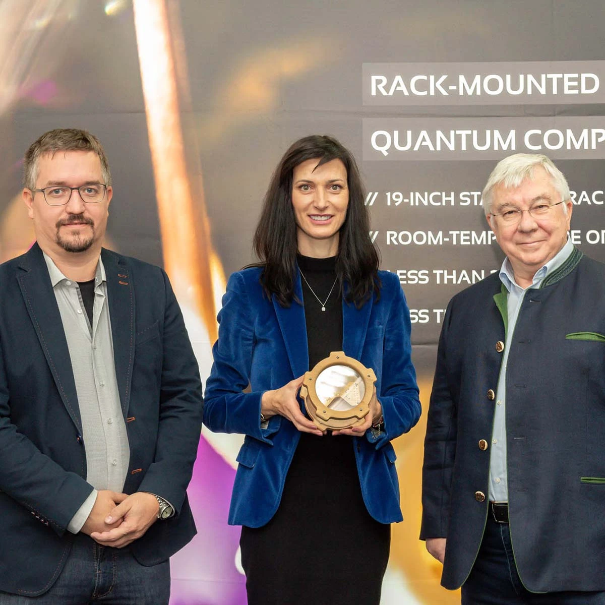 European Commissioner Mariya Gabriel visited AQT’s Experience Center in Innsbruck, Austria European Commissioner Mariya Gabriel visited AQT’s Experience Center in Innsbruck, Austria
