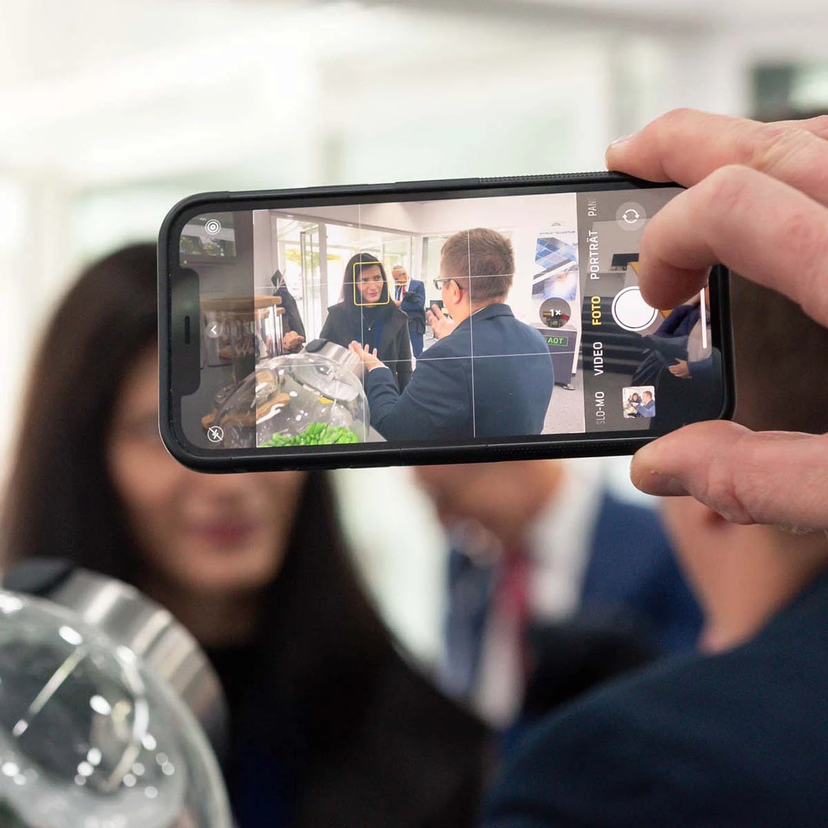 European Commissioner Mariya Gabriel visited AQT’s Experience Center in Innsbruck, Austria