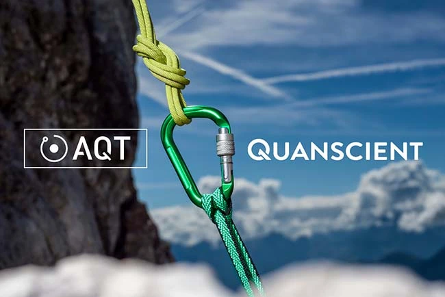 Partnership Announcement AQT and Quanscient