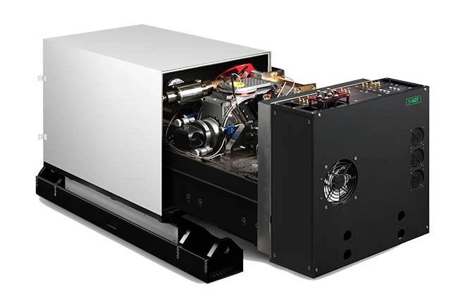 PINE SET-UP - leading modular trapped ion architecture suitable for a 19-inch rack installation