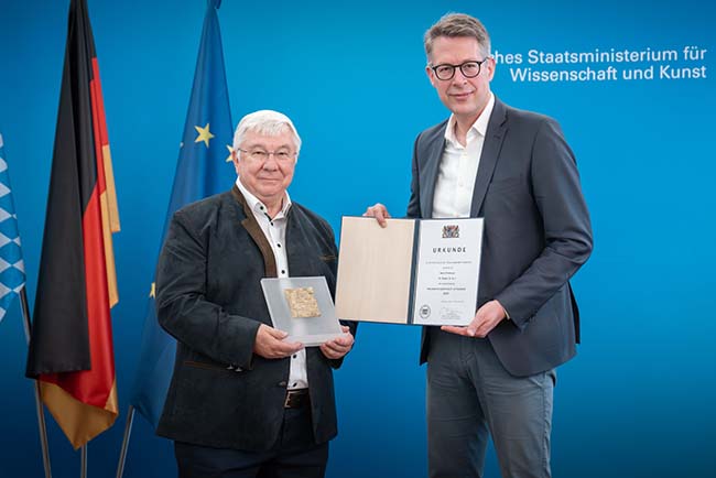 Bavaria Honors Rainer Blatt for Groundbreaking Achievements