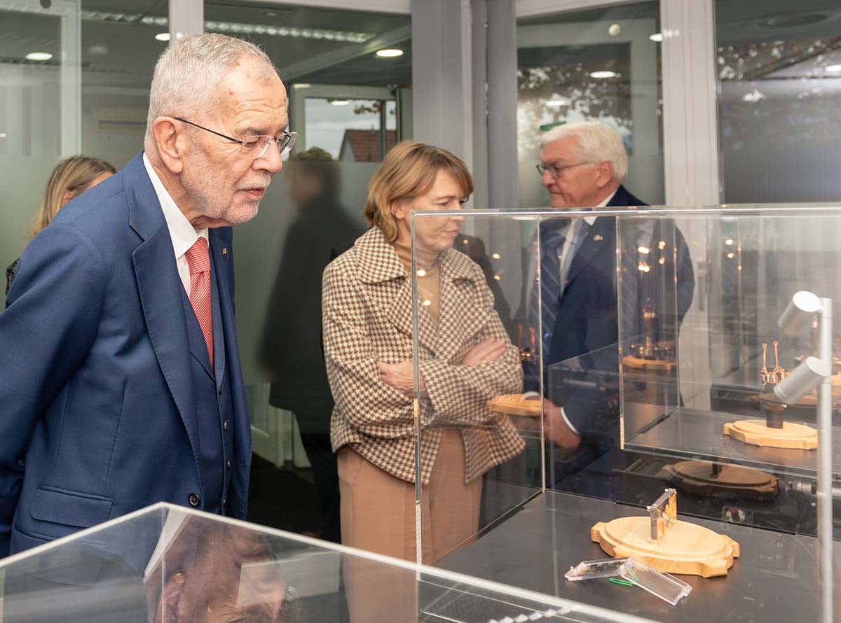 Visit of the Presidents of Germany and Austria at AQT