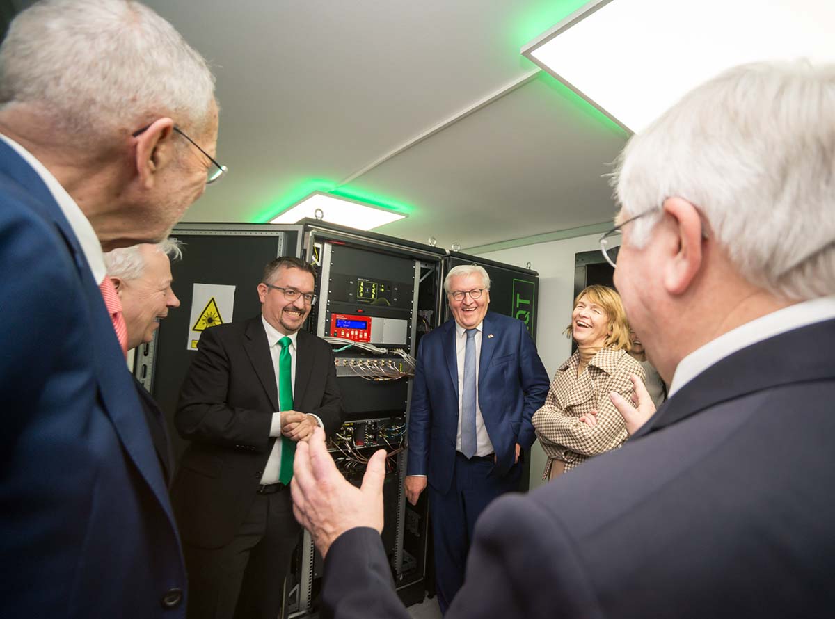 Visit of the Presidents of Germany and Austria at AQT