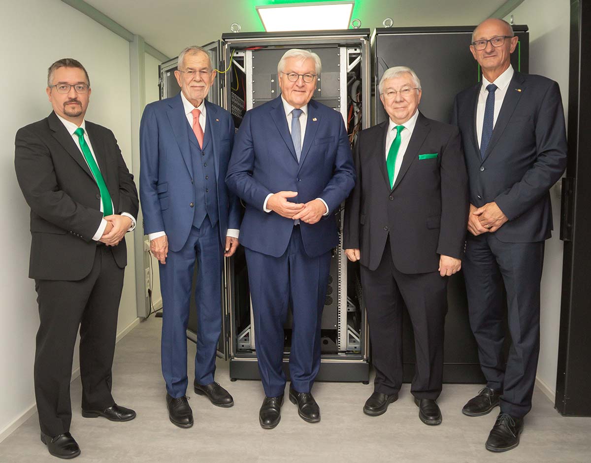 Visit of the Presidents of Germany and Austria at AQT Visit of the Presidents of Germany and Austria at AQT