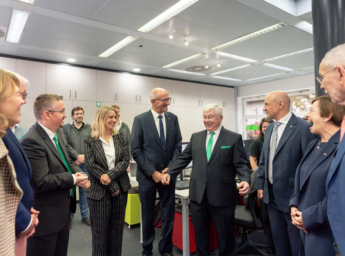 Visit of the Presidents of Germany and Austria at AQT