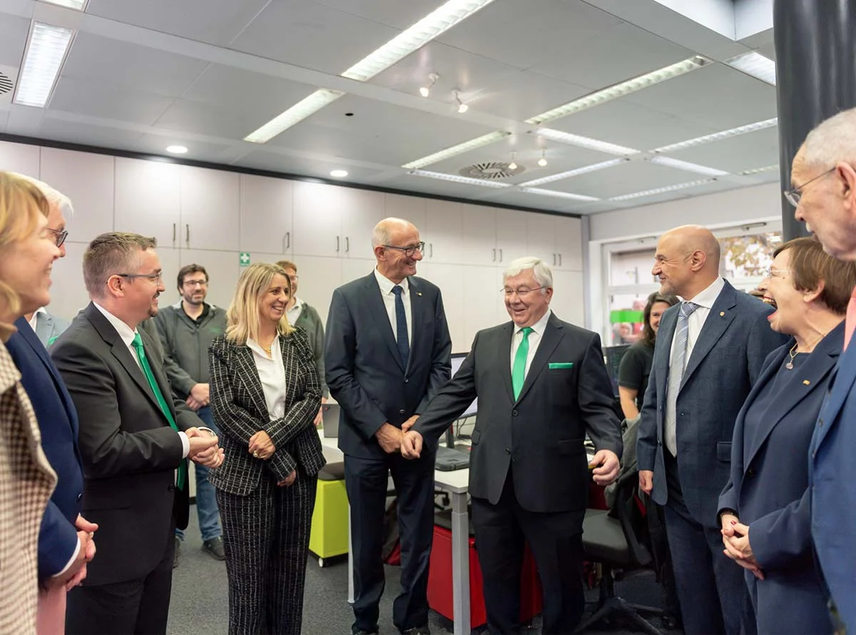Visit of the Presidents of Germany and Austria at AQT