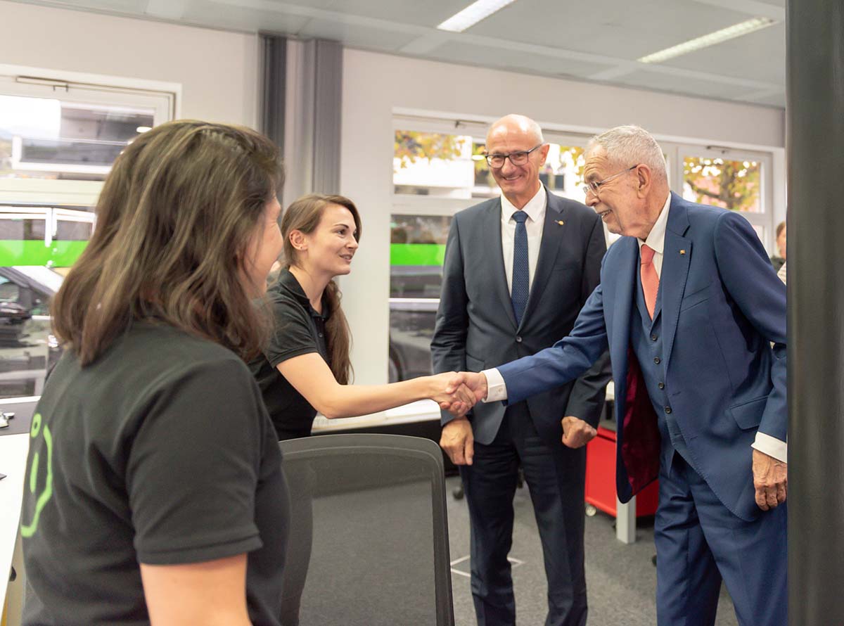 Visit of the Presidents of Germany and Austria at AQT