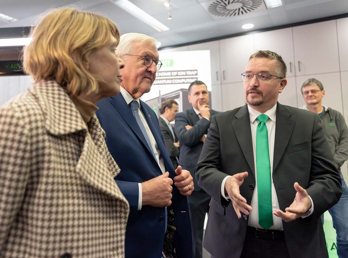 Visit of the Presidents of Germany and Austria at AQT