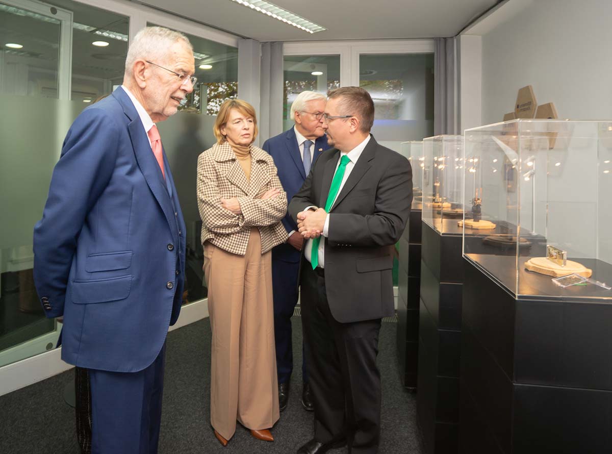 Visit of the Presidents of Germany and Austria at AQT