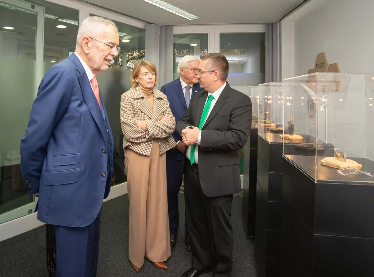 Visit of the Presidents of Germany and Austria at AQT