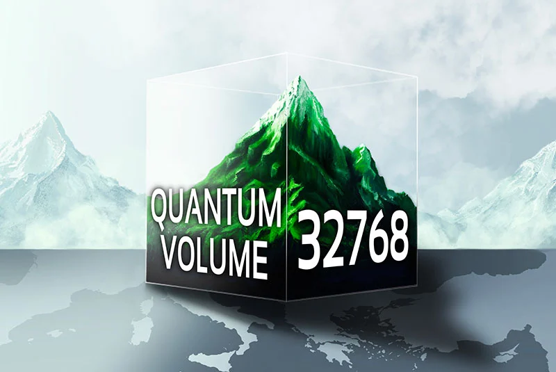 A new European Record for Quantum Volume